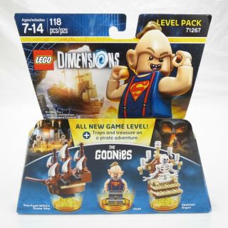Sloth Goonies Level Pack - Lego Dimensions 71267 - 2017 - Complete Set -