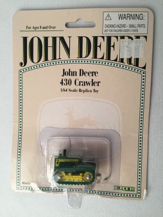 1996 Ertl John Deere 430 Crawler 1/64 Scale 5616 - 7HEO 5616 With Packaging 2