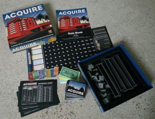 Acquire (board Game,  2008 Printing) Avalon Hill Classic Strategy Hotel Complete