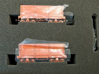 Bachmann Spectrum On30 Scale Painted Unlettered High Side Gondola Set Of 2 Cars