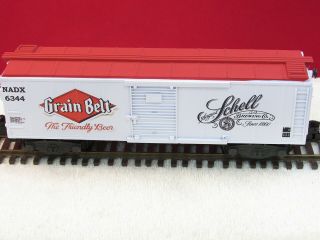 Custom Painted Afl Box Car - (s Gauge) Grain Belt Beer