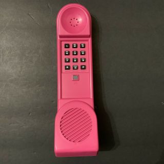 1991 Milton Bradley Electronic Dream Phone Replacement Pink Telephone