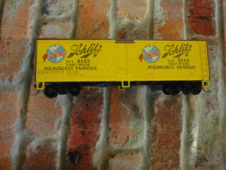 Schlitz Beer That Made Milwaukee Famous Train Locomotive Ho Scale Freight Car