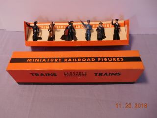 Lionel Mth 550 Miniature Railroad Figures W Box Standard Gauge