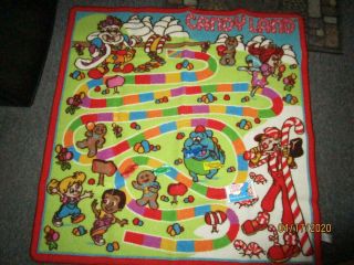 Candy Land Jumbo Fun Game Rug Complete Ex Cond