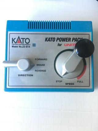 Kato 22 - 014 - Standard Sx Power Pack - N/ho Scale | 