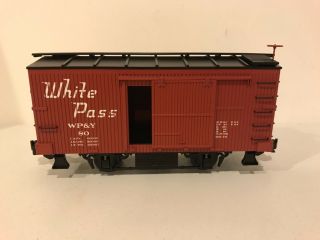 Aristo - Craft G Scale Art - 40315 White Pass & Yukon Wp&y 80 Box Car