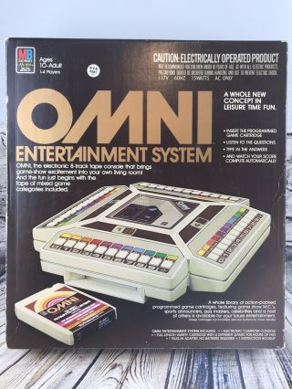 1980 Milton Bradley Omni Entertainment System,