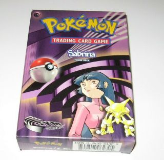 Pokemon Trading Card Game - Gym Challenge Sabrina Theme Deck