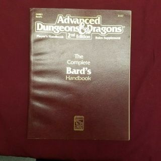 Advanced Dungeons & Dragons: The Complete Bard 