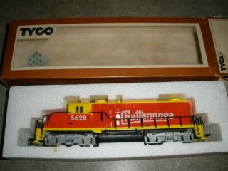 Chattanooga 5628 Diesel Locomotive Ho Scale Train Engine From Tyco Box