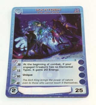 Chaotic Card Ultra Rare Op Promo Ikkatosh The Aich King Tcg