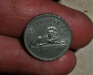 Antique 1908 Souvenir Wanamaker Stores Philadelphia Pennsylvania Medal Coin Vafo