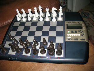 Complete Chess Computer Partner 1680x Radio Shack Garry Kasparov Electronic