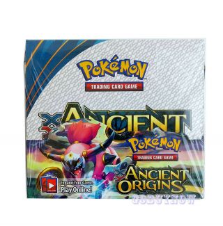 Pokemon TCG XY Ancient Origins,  Sun & Moon Lost Thunder Booster Box Bundle 3