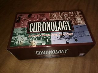 Chronology A Card Game For All Time Great American Puzzle Factory