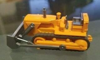 Ho Scale Wiking Orange Bulldozer For Ho Train Layouts & Dioramas 1/87 Scale