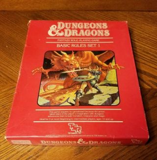 Trs Dungeons And Dragons Basic Rule Set 1 - 1011