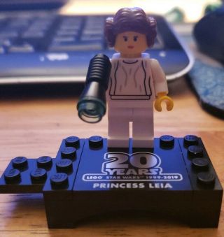 Star Wars Lego 75243 20th Anniversary Slave 1,  Princess Leia Minifigure Exclusiv