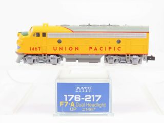N Scale Kato 176 - 217 Up Union Pacific F7 F7a Diesel Locomotive 1467 Powered