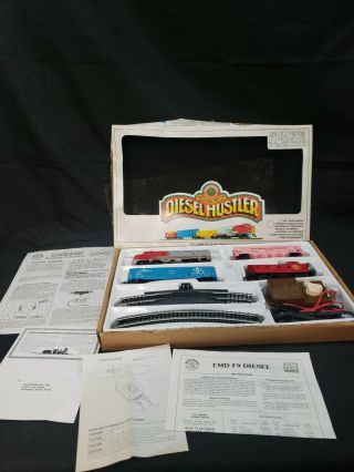 Bachmann Ho Diesel Hustler Train Set Complete With Instructions