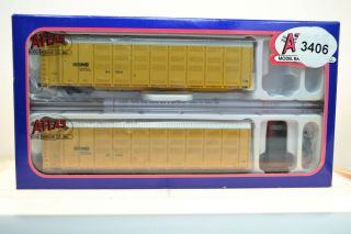 N Scale Atlas Articulated Auto Rack Norfolk Southern Ns Number 110141