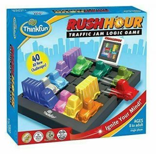 Thinkfun - Rush Hour Traffic Jam Logic Game Toy Challenges -