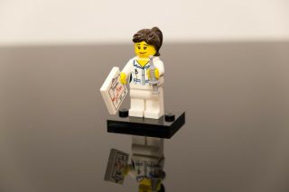 Lego Collectible Minifigures Series 1 Nurse