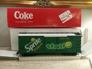 Lgb 4090 Coca Cola Sprite Edition Brand Model Train Scale G Mib