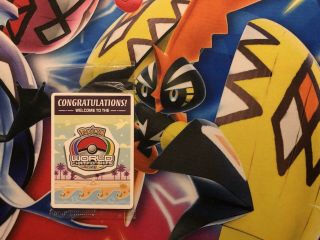 Pokemon 2017 World Championship Champions Festival Sm78 Promo Pack