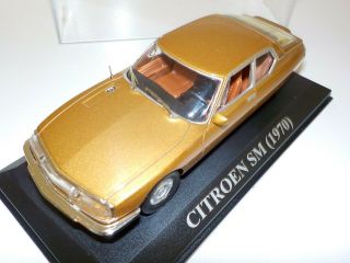 Citroen Sm (1970) Citroen / Maserati Die Cast 1/43 Scale By Altaya