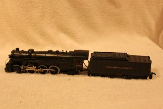 Mantua Ho Scale Pennsylvania 4 - 6 - 2 Locomotive & Tender No.  2501
