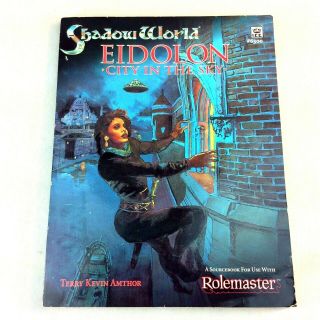 Shadow World Rpg Eidolon City In The Sky Rolemaster Sourcebook Amthor Ice Games