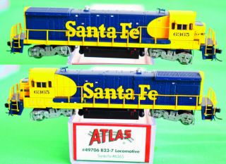Atsf Santa Fe 6365 B23 - 7 Decoder Ready Atlas 49706 N Scale N19.  7
