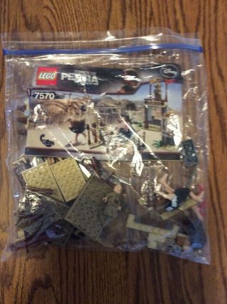Lego 7570 Disney Prince Of Persia The Ostrich Race 100 Complete