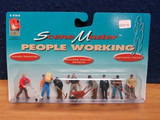 In Package Life - Like Scene Master - People - O Scale 585979