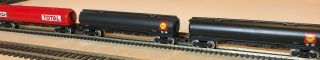 Graham Farish 3 X 100 Ton Tank Wagons In Total And Bp Decals
