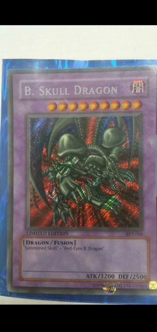 Limited Edition Black Skull Dragon