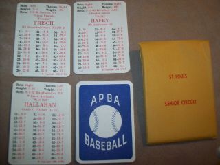 1930r Apba Baseball Cards Complete - 1989 Printing