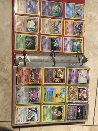 847 Pokemon Cards 1999 - 2002 40 Holos