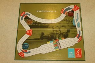 Vintage 1964 Parker Brothers Formula 1 Car Racing Game 3