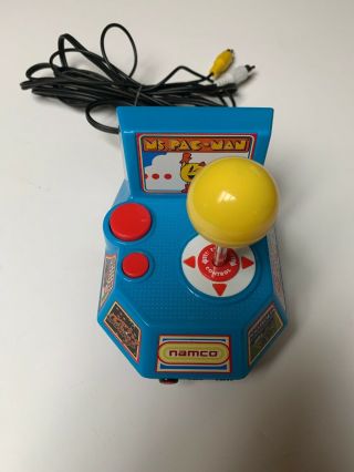 Namco Ms Pac - Man Jakks Pacific 5 In 1 Plug And Play Tv Games Good Classics