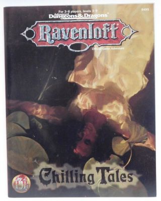 Chilling Tales - Ravenloft Advanced Dungeons & Dragons Ad&d Adventure 9495