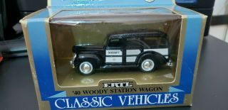 Ertl 1940 Woody Station Wagon 1/43 Scale Die Cast Mib