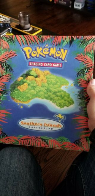 Pokémon Cards Southern Islands Complete Set With Binder