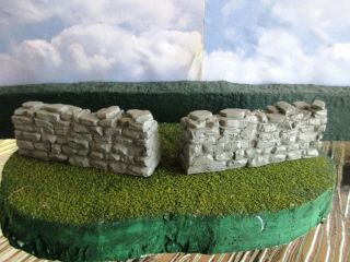W.  Britain Scenery - Stone Wall 2 Pc Set - Special Price