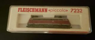 Fleischmann Piccolo N Scale 7232 Br210 002 - 2 Db Diesel Locomotive Train