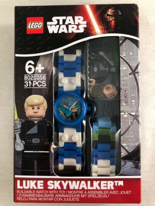 Lego Star Wars Luke Skywalker With Mini - Figure Link Kids Watch 8020356