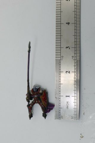 Warhammer Aos Dark Elves Mounted Lord Knight Painted No Mount