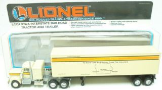 Lionel 6 - 52092 Lcca Iowa Interstate Rr Tractor Trailer Ln/box